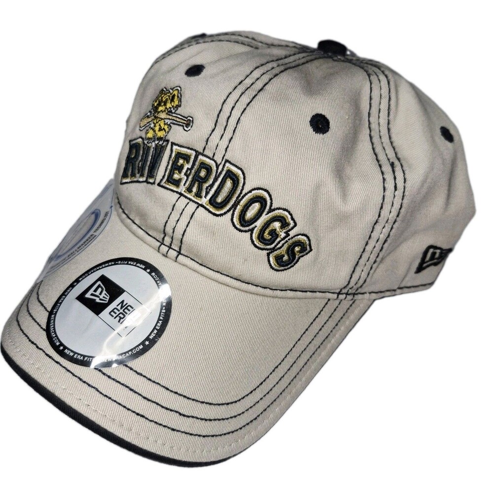 New Era Charleston RiverDogs MiLB Hat Strapback Golf Magnetic Ballmarker Tan NWT